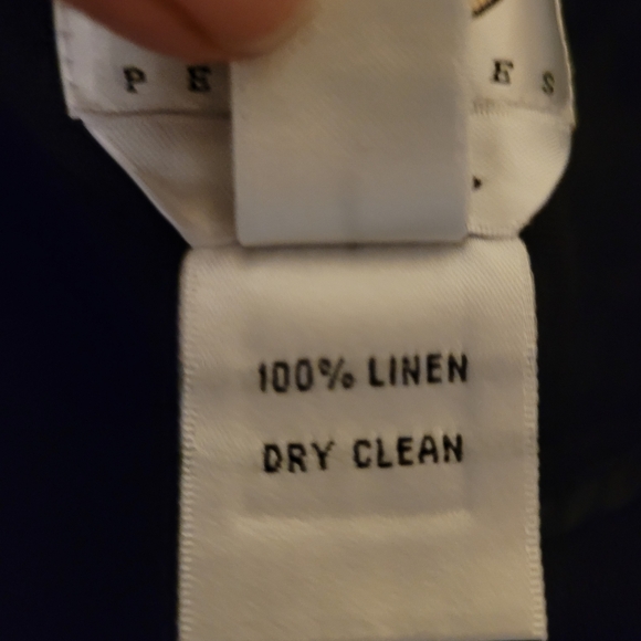 Talbots Black Peite Midi A-Line Side Slits Skirt - Picture 8 of 8